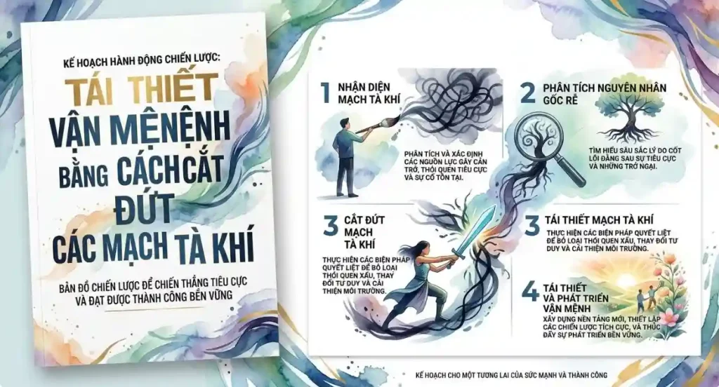 Kế Hoạch Hành Động Chiến Lược: Tái Thiết Vận Mệnh Bằng Cách Cắt Đứt Các Mạch Tà Khí