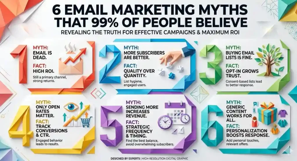 6 Sự Thật Về Email Marketing Mà 99% Mọi Người Đều Hiểu Sai
