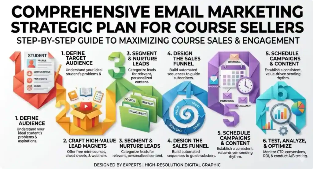 Kế hoạch Chiến lược Email Marketing Toàn diện cho Course Seller