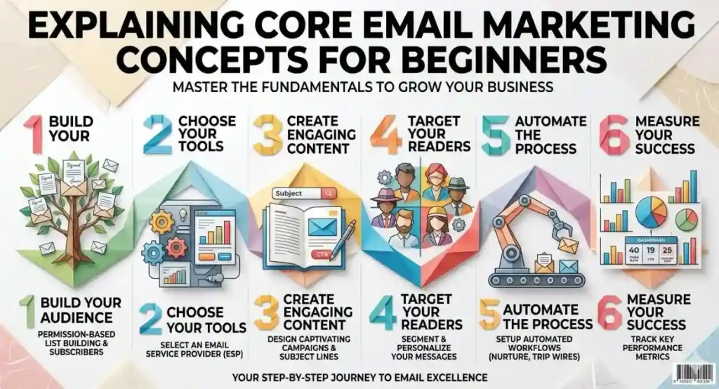 Giải Thích Các Khái Niệm Cốt Lõi Trong Email Marketing Cho Người Mới Bắt Đầu