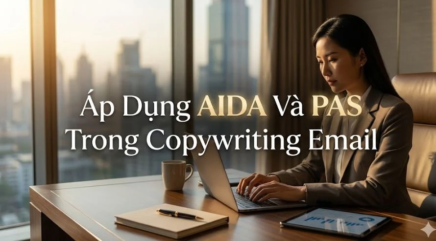 Áp Dụng AIDA Và PAS Trong Copywriting Email: Nghệ Thuật Chốt Đơn Tự Động 2026