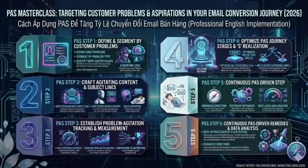 Cách Áp Dụng PAS Để Tăng Tỷ Lệ Chuyển Đổi Email Bán Hàng 2026
