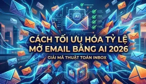 Cách Tối Ưu Hóa Tỷ Lệ Mở Email Bằng AI 2026: Giải Mã Thuật Toán Inbox