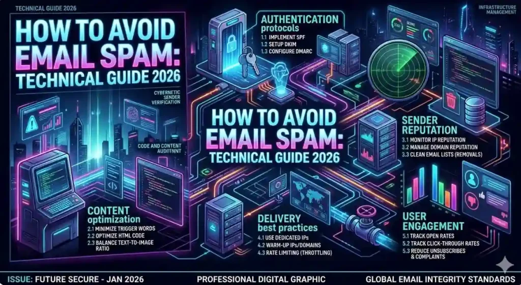 Làm Thế Nào Để Tránh Email Bị Vào Spam: Hướng Dẫn Kỹ Thuật Chuyên Sâu 2026