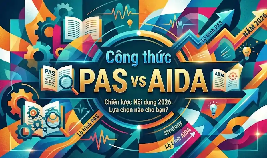Công thức PAS vs AIDA: Lựa chọn nào cho chiến lược nội dung của bạn năm 2026?