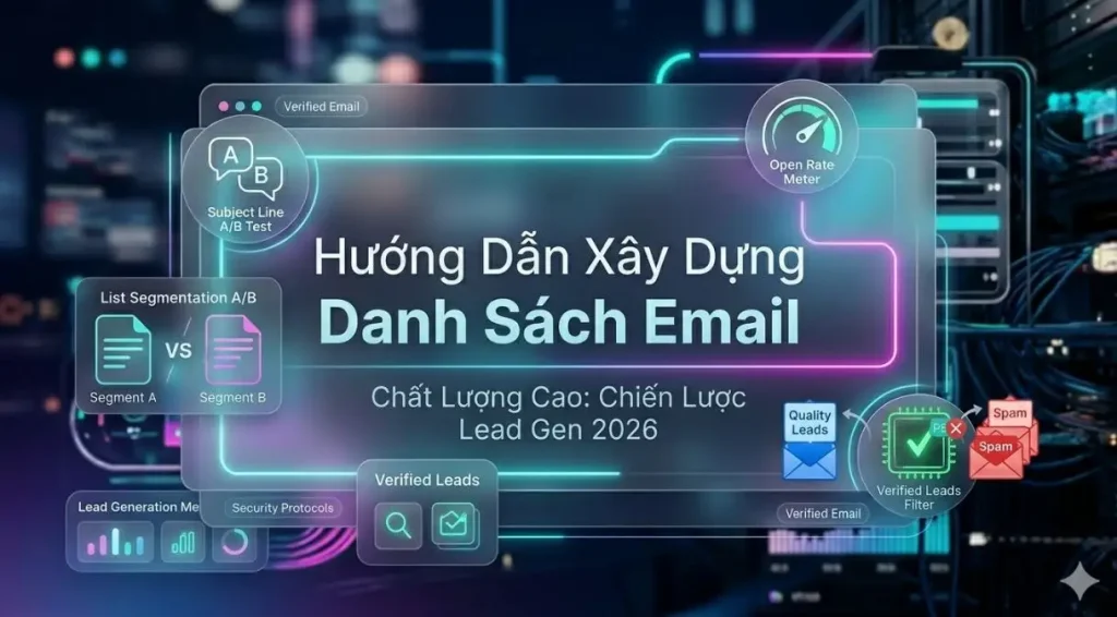 Hướng Dẫn Xây Dựng Danh Sách Email Chất Lượng Cao: Chiến Lược Lead Gen 2026