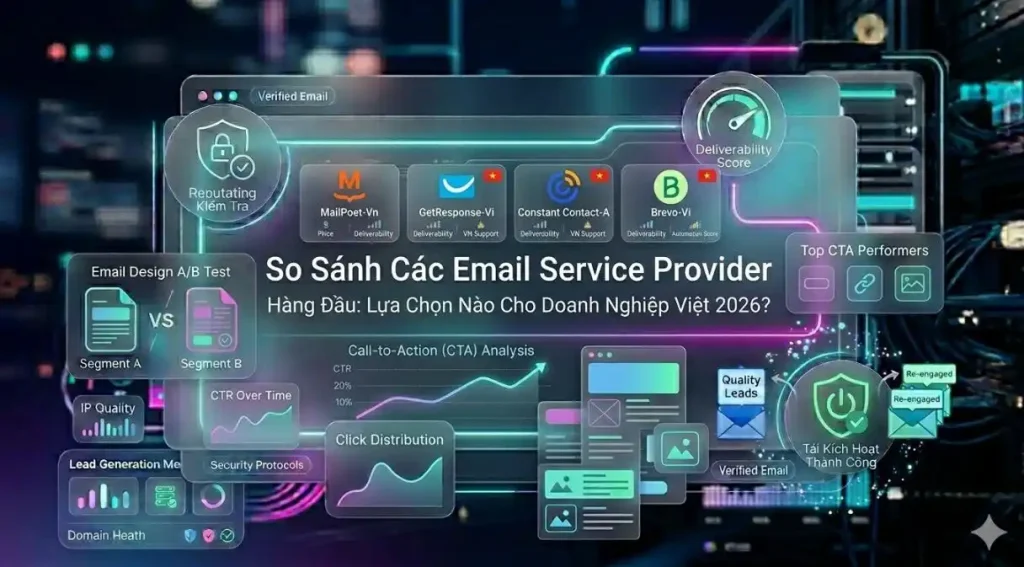 So Sánh Các Email Service Provider Hàng Đầu: Lựa Chọn Nào Cho Doanh Nghiệp Việt 2026?