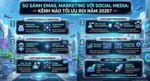 So Sánh Email Marketing Với Social Media: Kênh Nào Tối Ưu ROI Năm 2026?