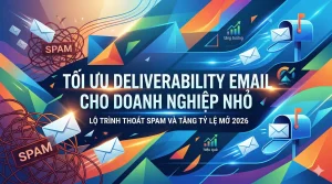 Tối Ưu Deliverability Email Cho Doanh Nghiệp Nhỏ: Lộ Trình Thoát Spam Và Tăng Tỷ Lệ Mở 2026