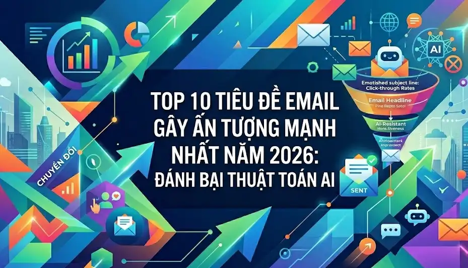 Top 10 Tiêu Đề Email Gây Ấn Tượng Mạnh Nhất Năm 2026: Đánh Bại Thuật Toán AI