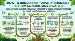 Cách Xây Dựng Danh Sách Email Chất Lượng Cao Từ Con Số Không (Cập Nhật 2026)