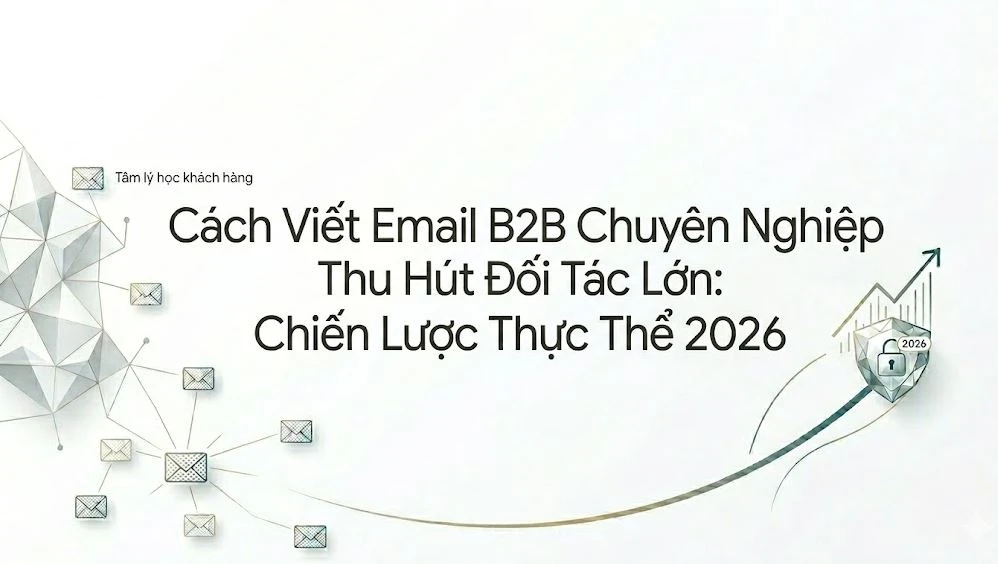Cách Viết Email B2B Chuyên Nghiệp Thu Hút Đối Tác Lớn: Chiến Lược Thực Thể 2026
