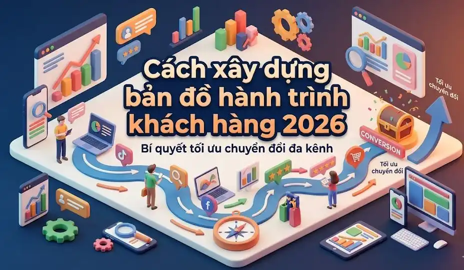 Cách xây dựng bản đồ hành trình khách hàng 2026: Bí quyết tối ưu chuyển đổi đa kênh