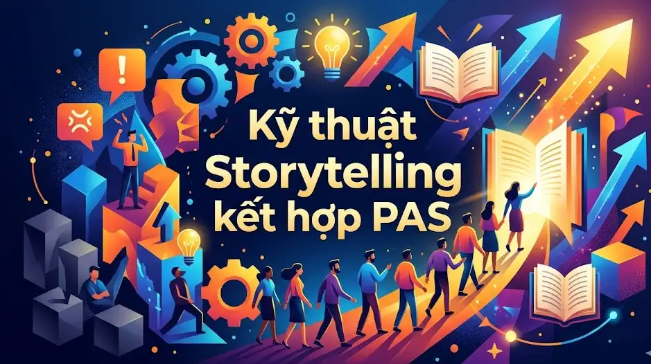Kỹ thuật Storytelling kết hợp PAS: Đánh bại sự thờ ơ của khách hàng năm 2026