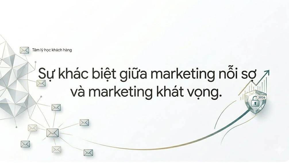 Sự Khác Biệt Giữa Marketing Nỗi Sợ Và Marketing Khát Vọng: Lựa Chọn Nào Cho Thương Hiệu Năm 2026?