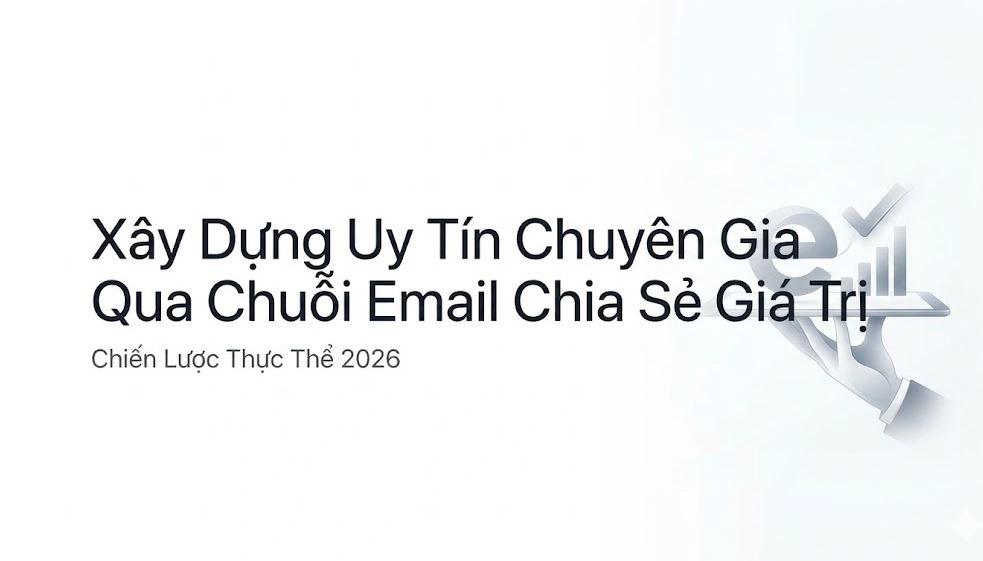 Xây Dựng Uy Tín Chuyên Gia Qua Chuỗi Email Chia Sẻ Giá Trị: Chiến Lược Thực Thể 2026